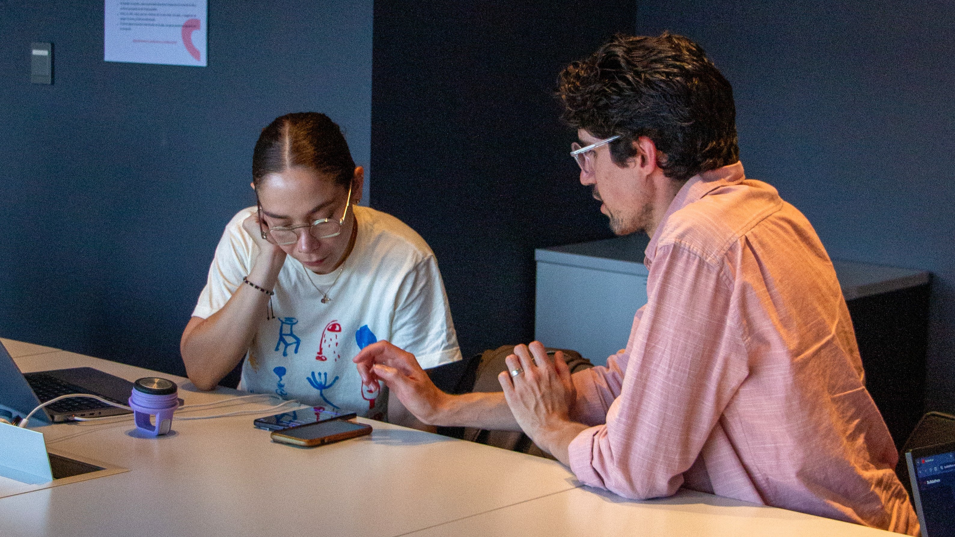 Mentoría uno a uno durante un build-a-thon