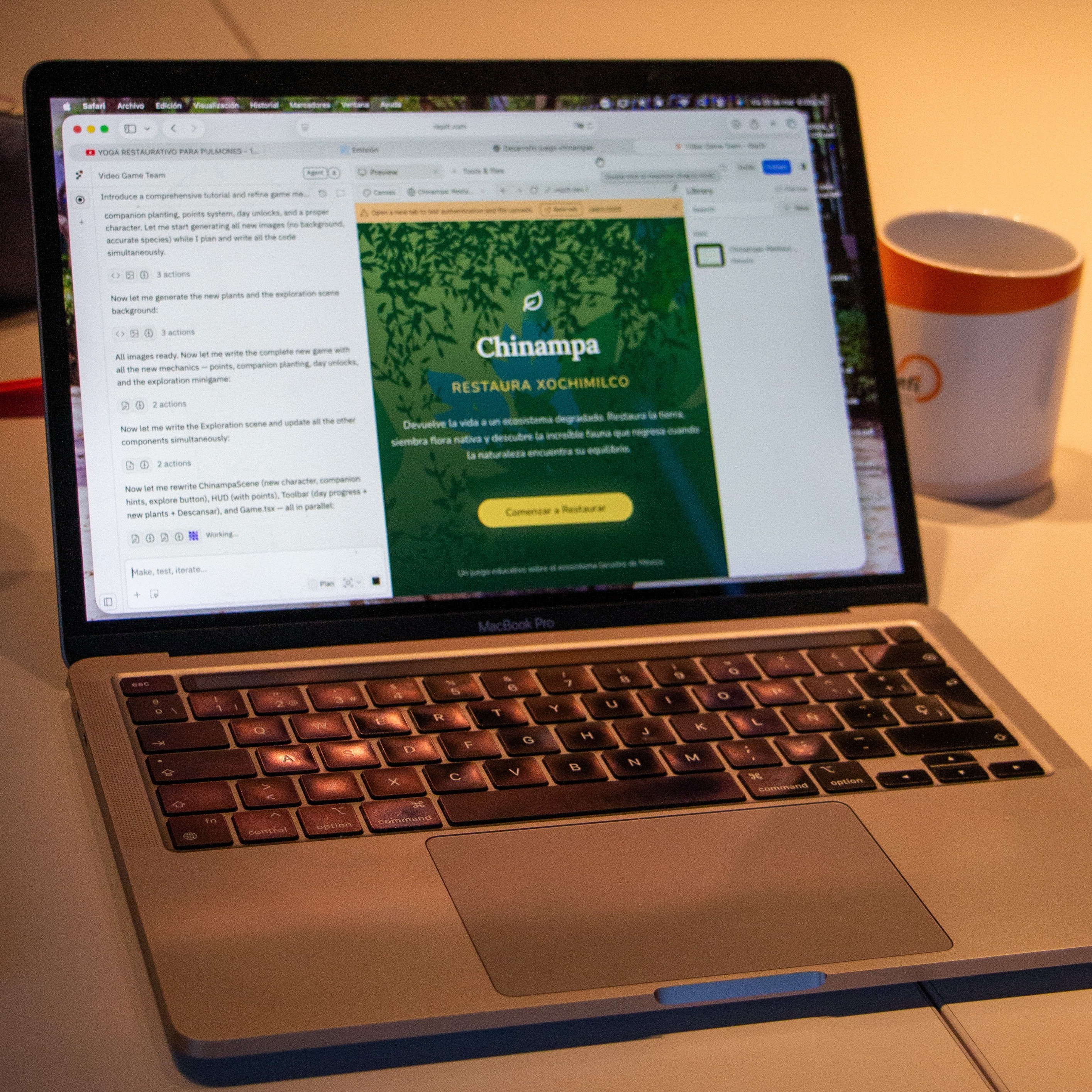 Presentación de proyecto en un build-a-thon